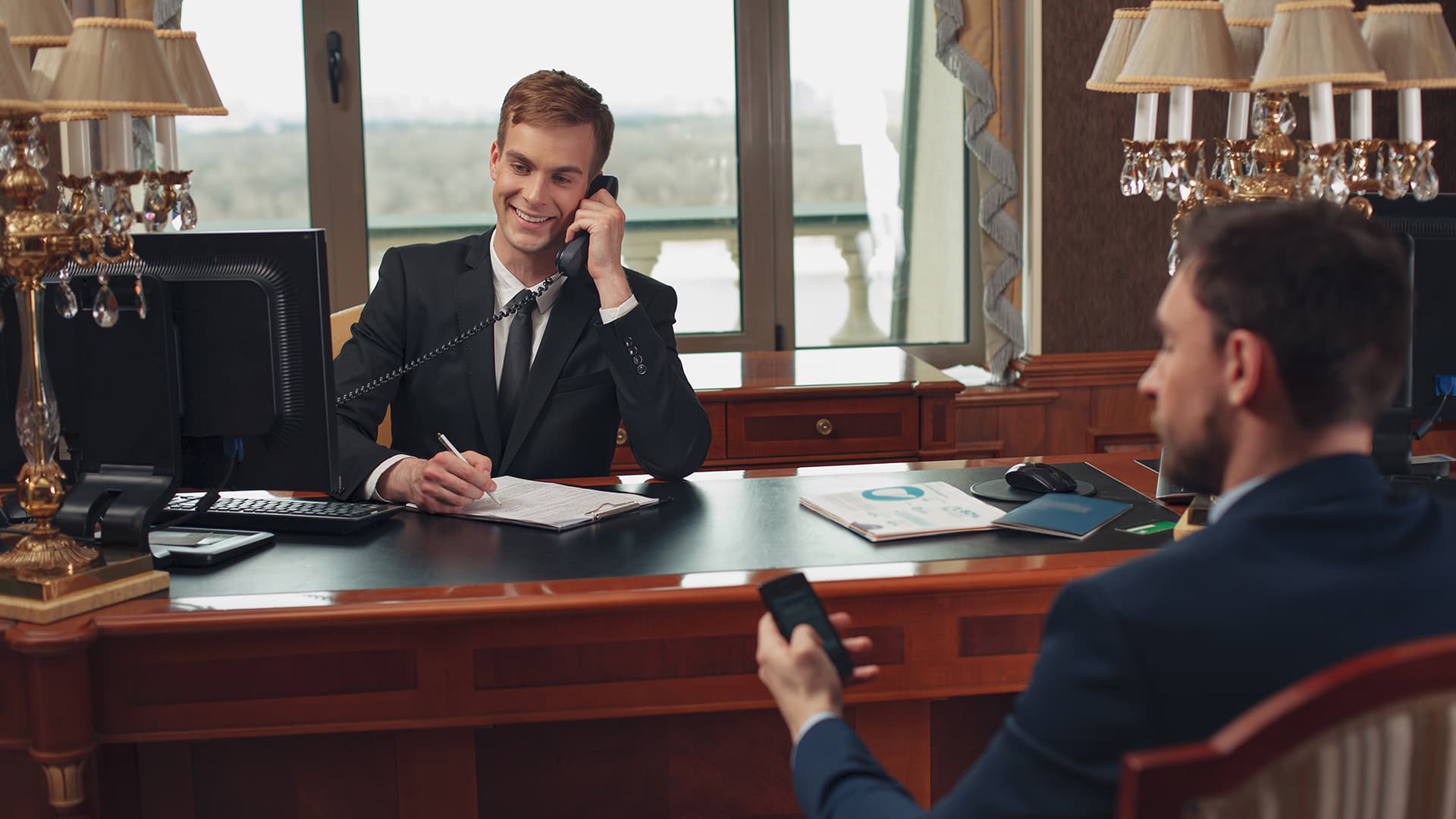 Customer service illustration